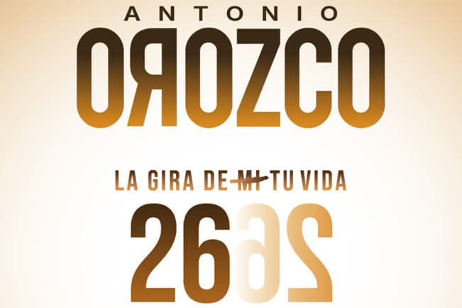 Antonio Orozco (20 de noviembre - Buesa Arena)