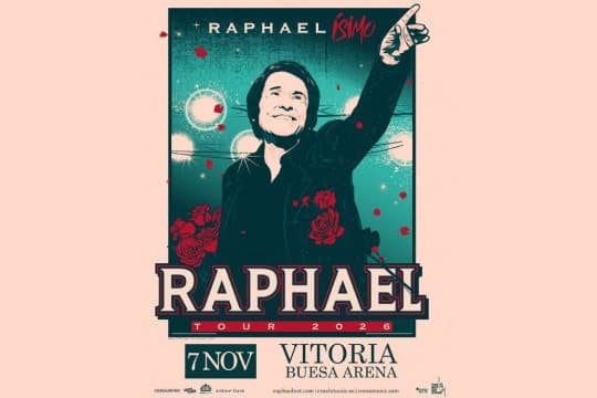 RAPHAEL (7 de noviembre - Buesa Arena)