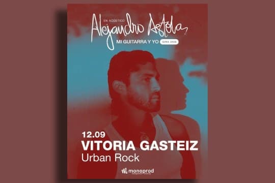 Entradas Alejandro Astola (12 de septiembre - Urban Rock Concept)
