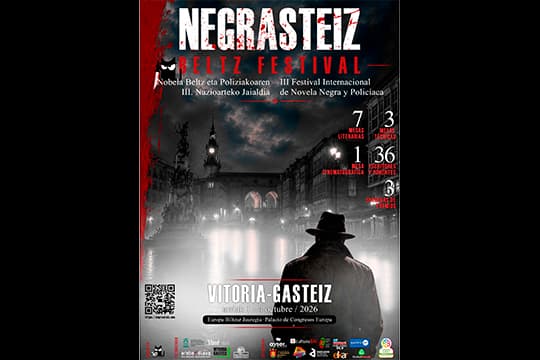 Negrasteiz Beltz Festival 2026: "MESA TÉCNICA LA VERDAD TRAS LAS PALABRAS Y LOS GESTOS DE LOS ASESINOS EN SERIE PSICÓPATAS"