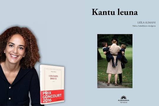 Gasteizko Irakurle Kluba 2026-2027: "Kantu leuna" (Leila Sulmani)