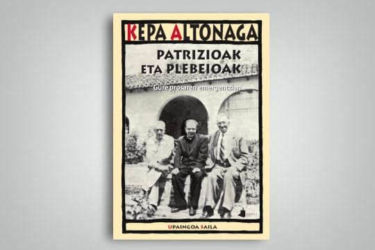 Gasteizko Irakurle Kluba 2026-2027: "Patrizioak eta plebeioak" (Kepa Altonaga)