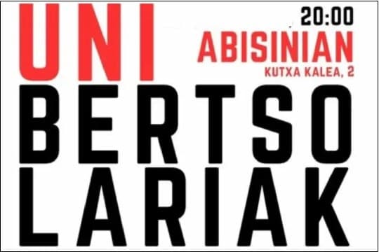 UniBertsolariak 2026: June Aiestaran, Amets Aizpurua, Enara Gallastegi Barrenetxea, Adei Urbitarte