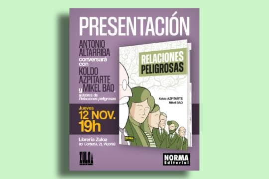 Presentación de libro: "Relaciones peligrosas"