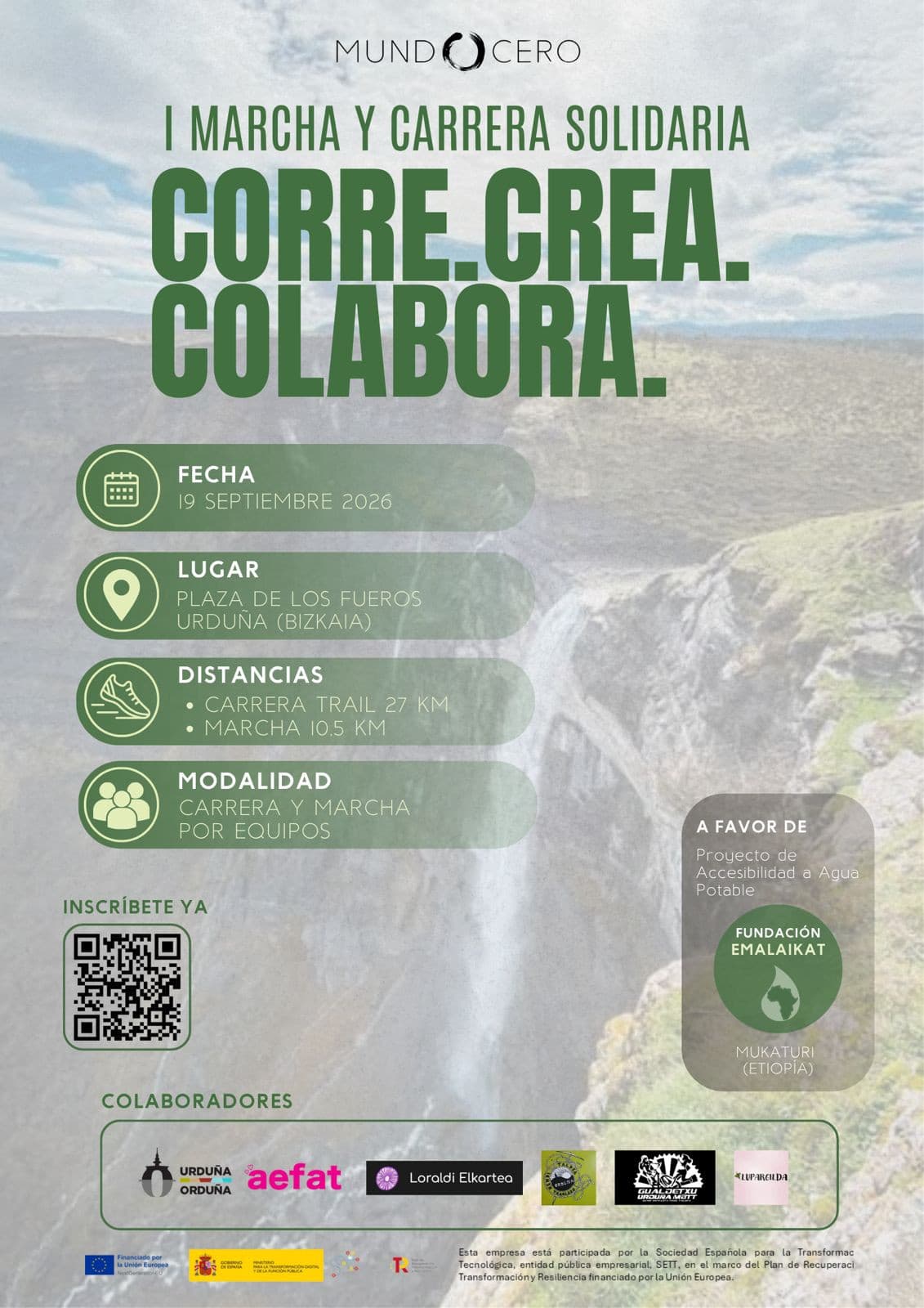 I CARRERA SOLIDARIA CREAR, CORRER, COLABORAR