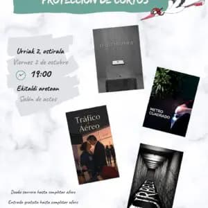 Proyección de cortometrajes
