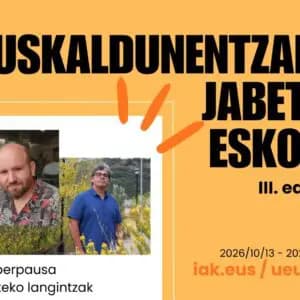 Euskalgintza eta eraldaketa soziala