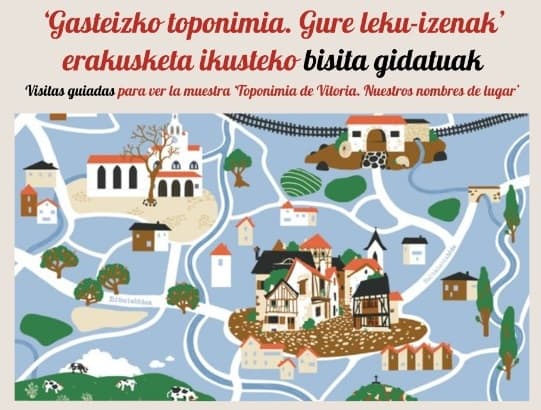 Visita guiada en el centro cívico Zabalgana: 'Toponimia de Vitoria. Nuestros nombres de lugar'