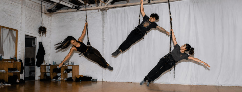 Danza vertical en punto fijo