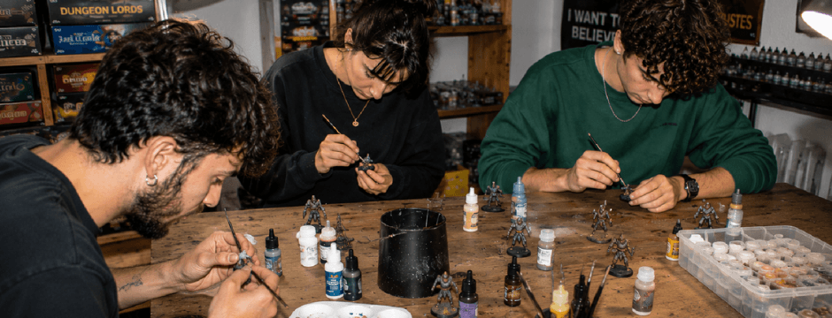 Pintura de miniaturas