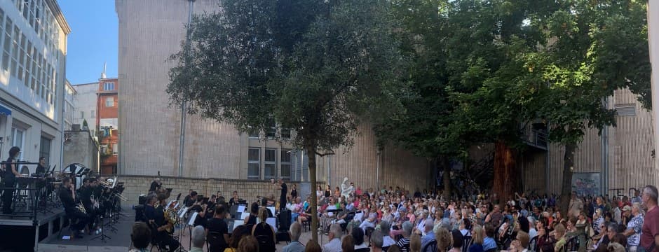 'De la Raiz al mito'. Concierto de la Banda al Aire Libre