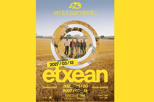 Entradas ETS (13, 19 y 20 marzo 2027, Buesa Arena, Gasteiz)