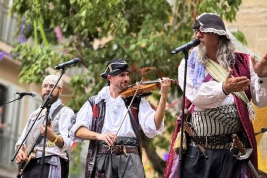 Aitzina Folk 2026: XIP XAP "piratas de secano"