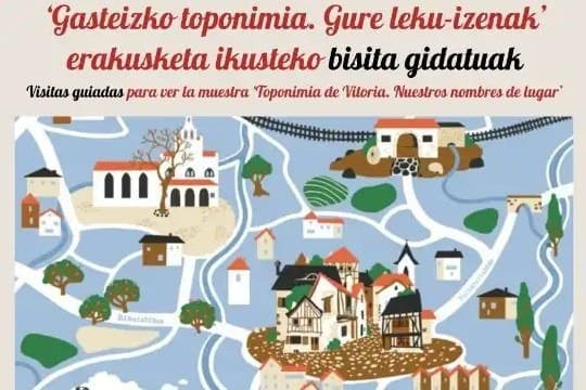 Visita guiada en el centro cívico Zabalgana: "Toponimia de Vitoria. Nuestros nombres de lugar"