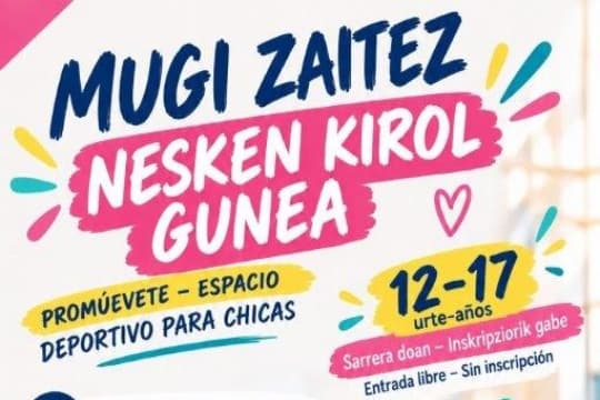 Promuévete, espacio deportivo para chicas